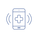 Inserimento microchip Icona del servizio di applicazione di Microchip